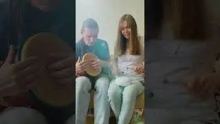 Известная песня Луч солнца золотого на глюкофоне #tonguedrum #djembe  #music
