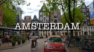 [4K 50fps]🇳🇱Amsterdam quiet morning walk tour | August 2022