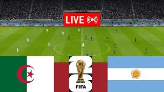 ALGERIA vs ARGENTINA - FIFA World Cup 2026 Final Full Match || PES 21