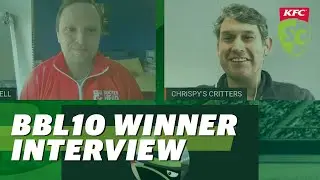 BBL10 Winner Interview: KFC SuperCoach BBL | Fantasy Cricket