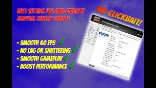 КАК ОПТИМИЗИРОВАТЬ AMD CATALYST ДЛЯ ИГРЫ *2021* | ПЛАВНЫЕ 60 FPS | CDN FLUID