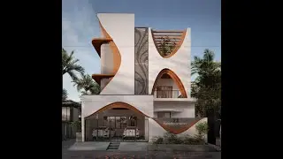 House with Curves - Architecture Design by D.L.E.A Architects