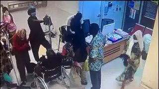 CCTV footage of the Ridge hospital with Ralph & the Nurse 
