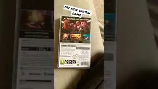 My new switch game