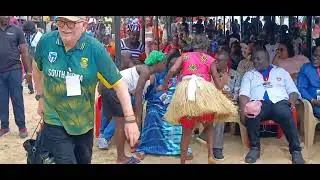 Breaking News Liberia: Cultural Dancers Grace Africa 2024 Surging Game