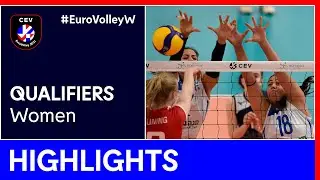 Israel vs. Denmark Highlights - #EuroVolleyW​ Qualifiers