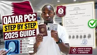 Qatar Police Clearance Certificate 2025 | Complete Step-by-Step Guide | Mexcreationtv