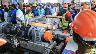 President Akufo-Addo Commissions Timber Processing Factory (1D1F) In Sekyere Afram Plains