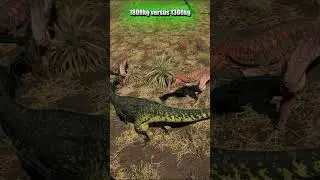 Elder Carno vs Normal Carno size! [The Isle Evrima] #theisle #theisleevrima #dinosaur #carno #rex