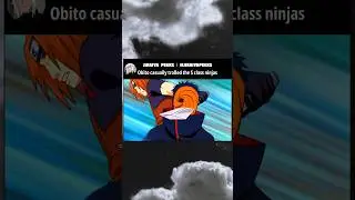 Obito casually trolled the s class ninjas #shorts