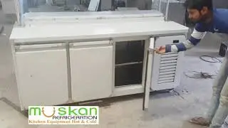 Pizza Makeline | Under conter refrigerator | Manufacturer |team Muskan Refrigeration..