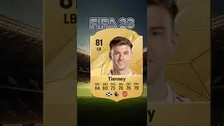Tierney in FIFA⚽️⚽️⚽️ #fifa #ultimateteamoftheyear #football