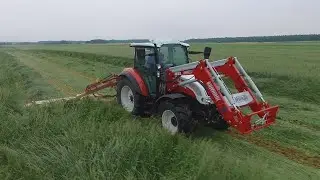 NOWY NABYTEK STEYR 4075 -Koszenie Trawy 2020