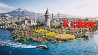 World Map Animation 🌍 | Iconic Landmarks 12 Countries in 3D Growth Style | Cinematic Miniature City