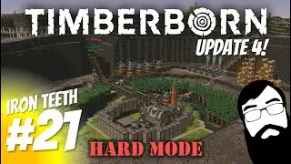 Район шахты только для ботов! Timberborn Update 4, сложный режим, эпизод 21