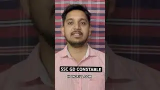 SSC GD CONSTABLE NOTIFICATION|| STAFF SELECTION COMMISSION || HOW2FILL.COM ||