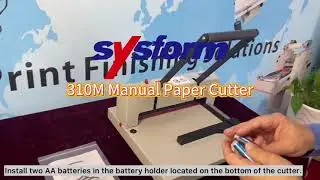 310M Desktop Manual Paper Cutter
