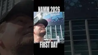 Выставка NAMM 2026, первый день #namm #запись #звукорежиссура #продюсер