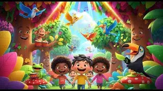 Rainforest Rhythm Counting for Kids | Fun Educational Nursery Rhymes & Baby Songs 🌴🐒🎶