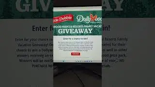 Dollywood!!! Enter to win through Little Debbie. No purchase necessary as always.