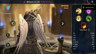 Raid Shadow Legends Hero Showcase Belanor lv 60