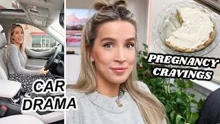 CAR SHOPPING DRAMA + PREGNANCY CRAVINGS | leighannvlogs