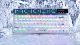 Machenike KT68 Smart Screen | Ultramodern 68Keys Typewriter Keyboard