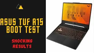 Asus TUF A15 Boot test | Shocking result!!!💥 #shorts