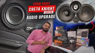 Creta Knight Edition Premium Audio Upgrade | Creta Specific Woofer | Hertz | Top Gear