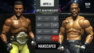 Jon &ldquo;Bones&rdquo; Jones vs Francis &ldquo;The Predator&rdquo; Ngannou | ACTION FIGURE Stop-Motion