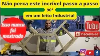 COMO REALIZAR UM 90 GRAUS EM UM LEITO INDUSTRIAL DE MANEIRA SIMPLES E FÁCIL