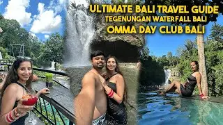 Must VisitTegenungan Waterfall Bali 😍| 6 Million Spent Omma Day Club Bali | Things To Do In Bali
