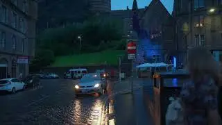 After the rain, Edinburgh, romantic, lonely and cured # #How can I not come to Edinburg