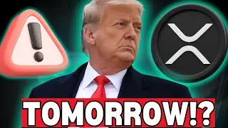 XRP HOLDERS TOMORROW WE FIND OUT! (WHY EVERYTHING COULD CHANGE!)