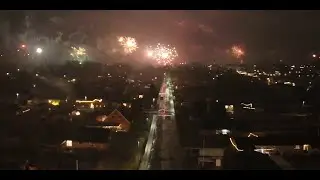 Br&oslash;rup Fireworks 2026 | Shot on DJI Mini 4 Pro | 4K