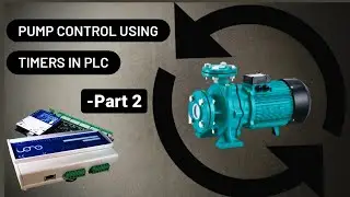 Pump Control using timer ON instruction in PLC -part2 |Pump sequential/Loop control|