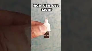 RGB USB Led Light #shortsfeed #rgbledlight #experiment#invention