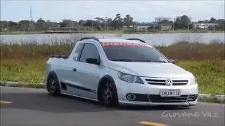 Saveiro G5 suspens&atilde;o a AR!