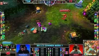 Team Solomid (TSM) vs Cloud 9 (C9) || NA LCS Summer split 2013 W7D2 || Full Game HD