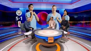 Manchester City vs Fulham - (5-1) - MOTD Highlights