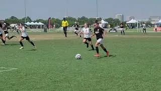 Legends FC G11 vs Edmond SC 11G White Pre ECNL U10 Girls Soccer Match Premier Super Copa Texas 2011G