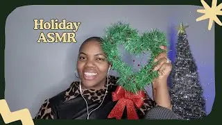Holiday ASMR 🎄 Gentle Tapping, Crinkles & Calm Sounds