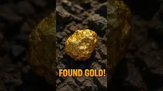 Finding gold in bedrock #goldrush #goldprospecting #mining #river #metaldetecting