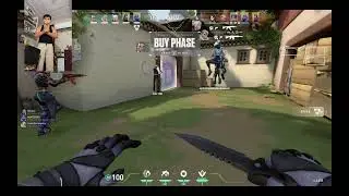 Playing valorant with my 