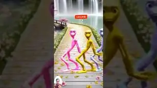 Part-12 Dame tu cosita|alien dance|funny alien#comedy #color dance#crazzyalienz#funny 🤣