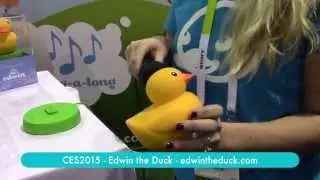 CES2015 Edwin the Interactive Rubber Duckie
