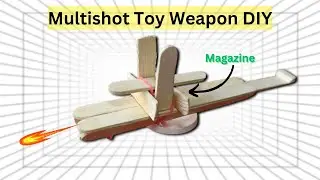 How to make Repeating shoot DIY weapons |  #diy #viralvideo