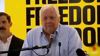 Clive Palmer Live: Q&A Press conference Sydney