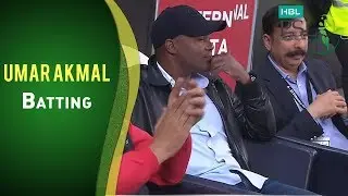 Match 18: Lahore Qalandars vs Quetta Gladiators - Umar Akmal's Batting