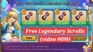 Summoner War: 10 Free Legendary scrolls (video #699)
